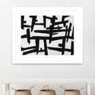 Native Maze by Daleno Art on GIANT ART - white abstract abstract