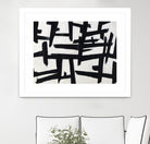 Native Maze by Daleno Art on GIANT ART - white abstract abstract