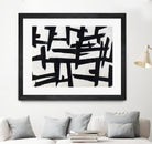 Native Maze by Daleno Art on GIANT ART - white abstract abstract
