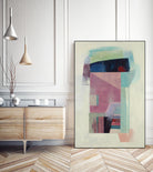 Specific Structures by Daleno Art on GIANT ART - red abstract abstrait 