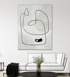 Take A Dip by Daleno Art on GIANT ART - black abstract