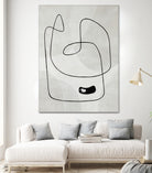 Take A Dip by Daleno Art on GIANT ART - black abstract