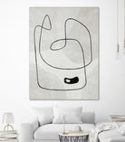 Take A Dip by Daleno Art on GIANT ART - black abstract