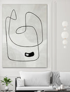 Take A Dip by Daleno Art on GIANT ART - black abstract