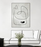 Take A Dip by Daleno Art on GIANT ART - black abstract