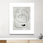 Take A Dip by Daleno Art on GIANT ART - black abstract