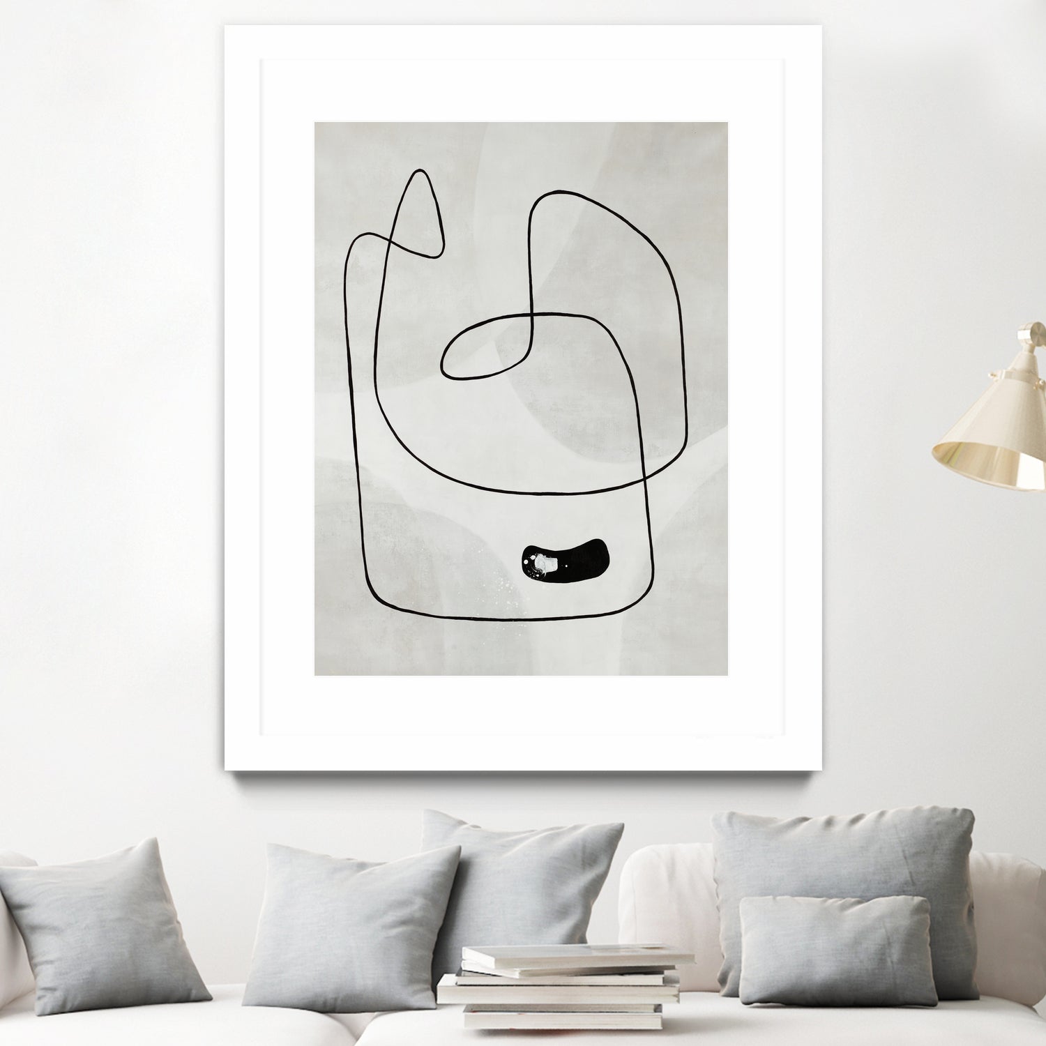 Take A Dip by Daleno Art on GIANT ART - black abstract