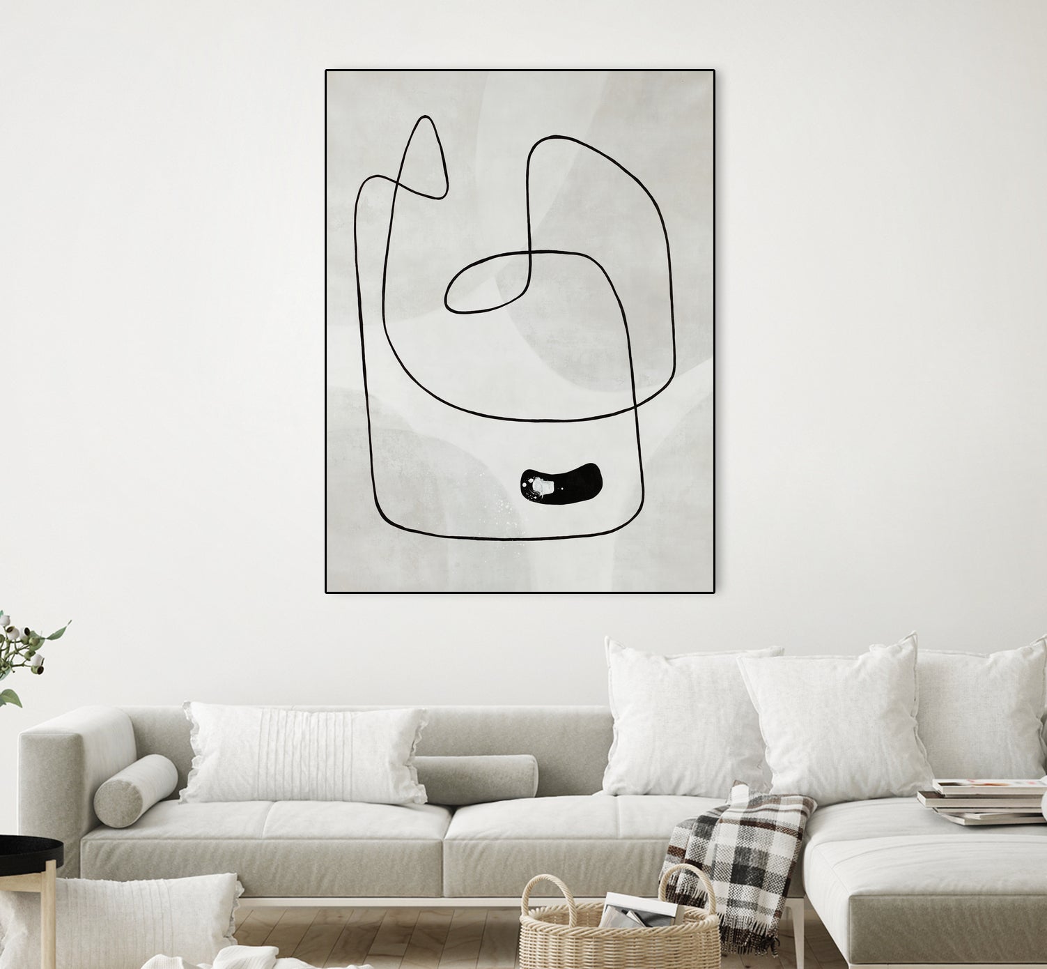 Take A Dip by Daleno Art on GIANT ART - black abstract