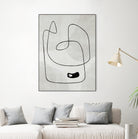 Take A Dip by Daleno Art on GIANT ART - black abstract