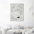 Take A Dip by Daleno Art on GIANT ART - black abstract