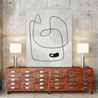 Take A Dip by Daleno Art on GIANT ART - black abstract