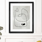 Take A Dip by Daleno Art on GIANT ART - black abstract