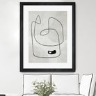 Take A Dip by Daleno Art on GIANT ART - black abstract