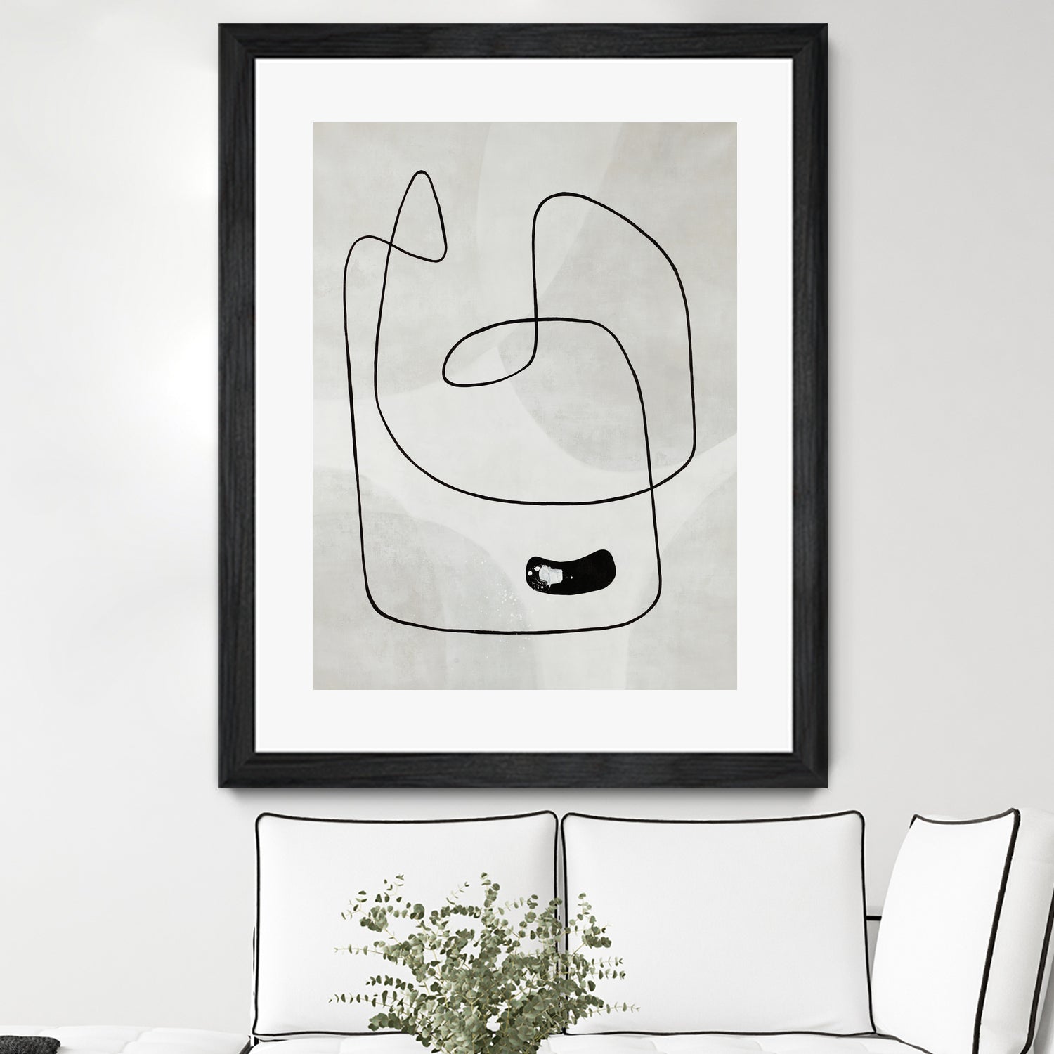 Take A Dip by Daleno Art on GIANT ART - black abstract