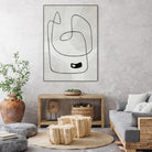 Take A Dip by Daleno Art on GIANT ART - black abstract