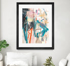 French Movement V by Daleno Art on GIANT ART - orange abstract