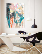 French Movement V by Daleno Art on GIANT ART - orange abstract