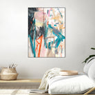 French Movement V by Daleno Art on GIANT ART - orange abstract