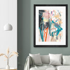 French Movement V by Daleno Art on GIANT ART - orange abstract