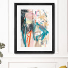 French Movement V by Daleno Art on GIANT ART - orange abstract