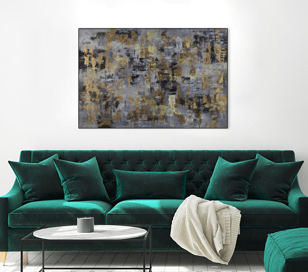 Gilt & Glam by Daleno Art on GIANT ART - gold abstract abstrait