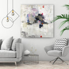 Glacial Mass by Daleno Art on GIANT ART - red abstract abstrait 