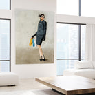 Cosmopolitan by Daleno Art on GIANT ART - blue abstract figure