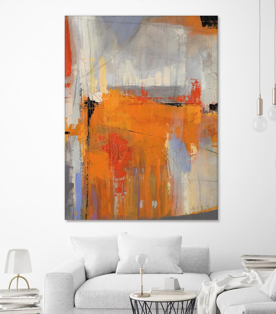 Beach Nut by Daleno Art on GIANT ART - orange abstract abstrait