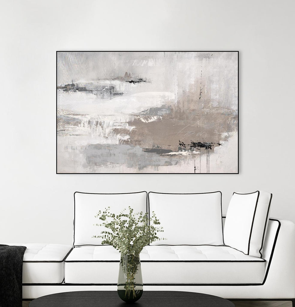 Houston is Calling by Daleno Art on GIANT ART - white abstract abstrait 