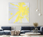 Holiday Festivities I by Daleno Art on GIANT ART - yellow abstract