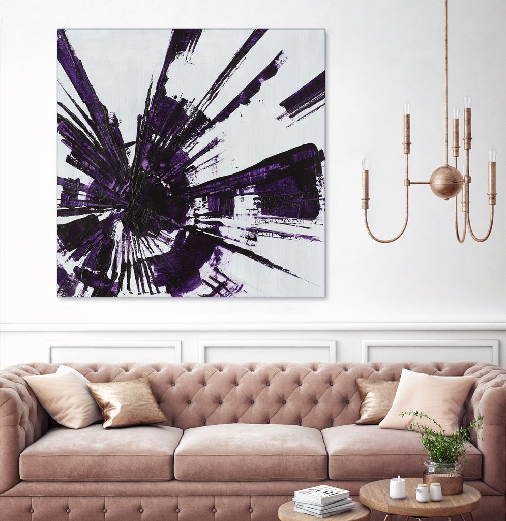Holiday Festivities III by Daleno Art on GIANT ART - purple abstract