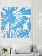 Holiday Festivities IV by Daleno Art on GIANT ART - blue pop art pop art