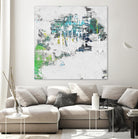 cool Kids I by Daleno Art on GIANT ART - green abstract abstrait