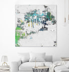cool Kids I by Daleno Art on GIANT ART - green abstract abstrait
