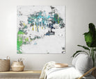 cool Kids I by Daleno Art on GIANT ART - green abstract abstrait