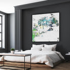 cool Kids I by Daleno Art on GIANT ART - green abstract abstrait