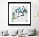 cool Kids I by Daleno Art on GIANT ART - green abstract abstrait