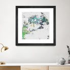 cool Kids I by Daleno Art on GIANT ART - green abstract abstrait