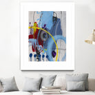 Live for the Applause I by Daleno Art on GIANT ART - red abstract