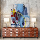 Live for the Applause I by Daleno Art on GIANT ART - red abstract