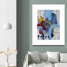 Live for the Applause I by Daleno Art on GIANT ART - red abstract