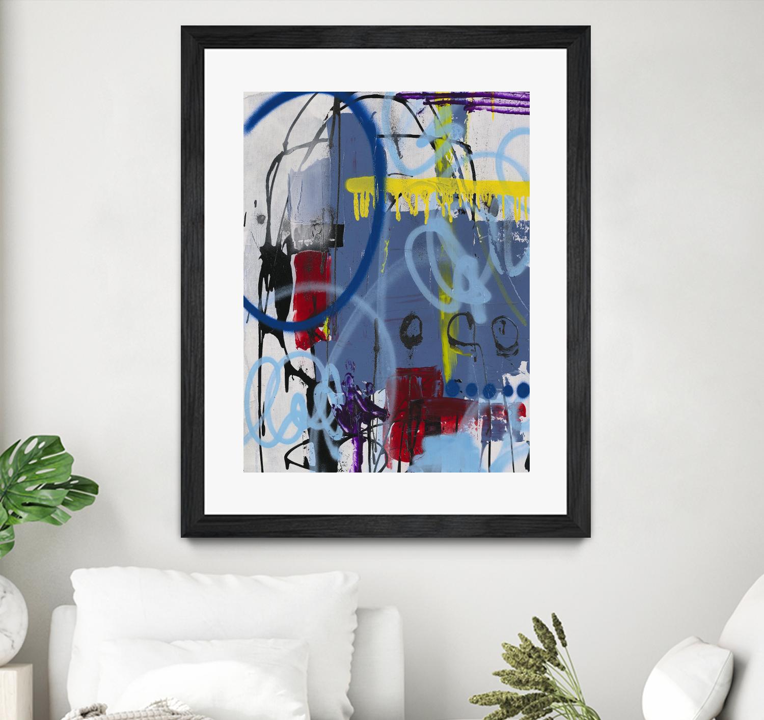 Live for the Applause II by Daleno Art on GIANT ART - red abstract