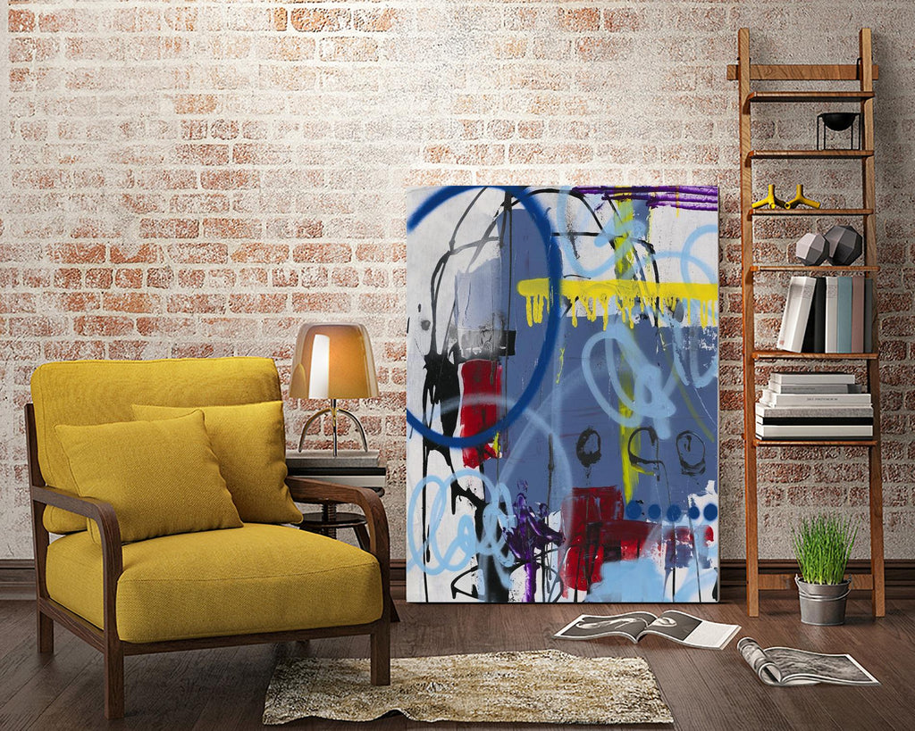 Live for the Applause II by Daleno Art on GIANT ART - red abstract