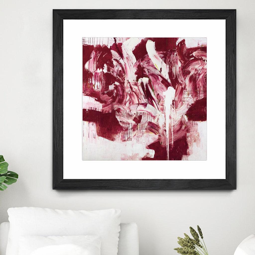 Shirley Shake by Daleno Art on GIANT ART - red abstract abstrait 
