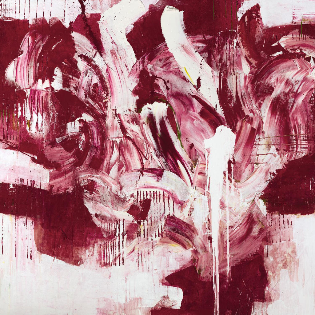Shirley Shake par Daleno Art sur GIANT ART - abstrait abstrait rouge 