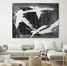Stun Gun by Daleno Art on GIANT ART - grey  black & white abstract