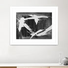 Stun Gun by Daleno Art on GIANT ART - grey  black & white abstract
