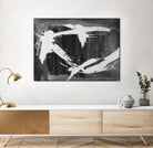Stun Gun by Daleno Art on GIANT ART - grey  black & white abstract