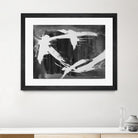 Stun Gun by Daleno Art on GIANT ART - grey  black & white abstract