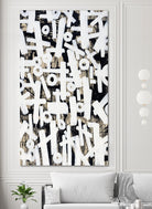 Strapped II by Daleno Art on GIANT ART - beige abstract abstrait 